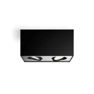 Foco Orientable Box Negro 2L Philips