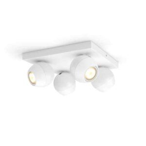 Foco Philips HUE Buckram Ambiance 4L Blanco Zigbee & BT