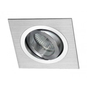 Empotrable LED Hevium Aluminio Cepillado Cuadrado 5W