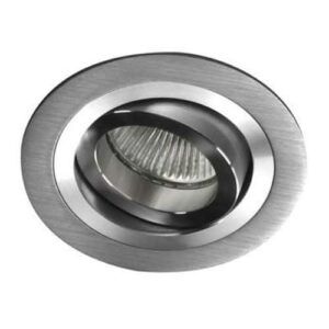 Empotrable LED Hevium Aluminio Cepillado Redondo 5W