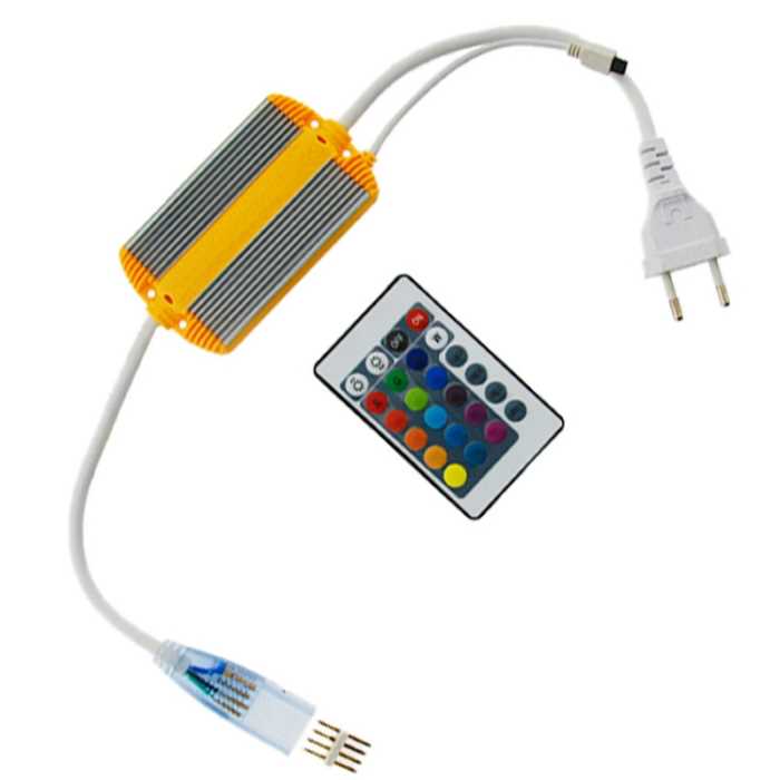 Tira de LED RGB Acometida 220V IP65
