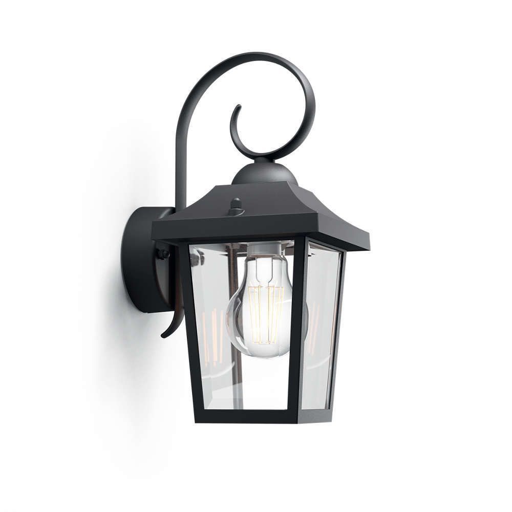Aplique Pared Buzzard Negro Philips