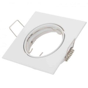 Empotrable Basic Cuadrado Blanco