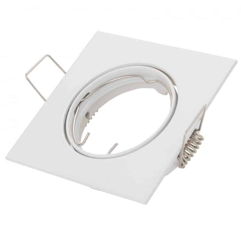 Empotrable Basic Cuadrado Blanco