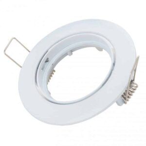 Empotrable Basic Redondo Blanco