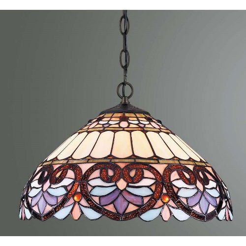 Colgante Tiffany Violeta
