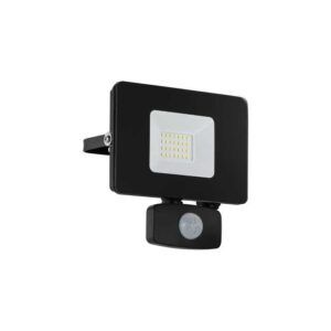 Proyector LED Faedo Negro 20W Sensor