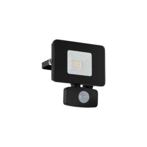 Proyector LED Faedo Negro 10W Sensor
