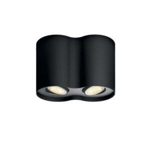 Foco Philips HUE Pillar Ambiance 2L Negro Zigbee & BT