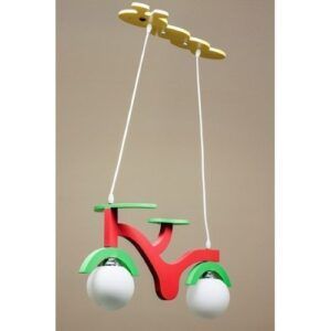 Lámpara Infantil Bici Roja