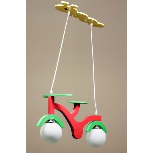 Lámpara Infantil Bici Roja