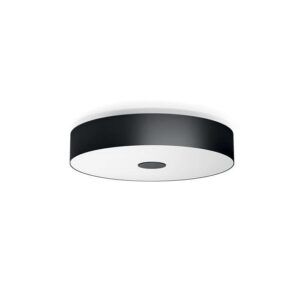 Fair HUE Lámpara Plafón Philips Negra Zigbee & BT