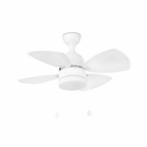 Ventilador de Techo Mediterráneo Blanco