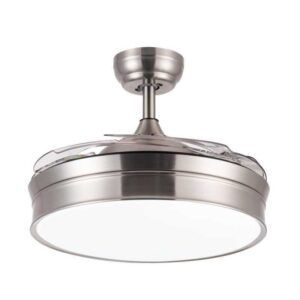 Ventilador Plegable de Techo Kof Níquel DC