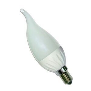 Bombilla Vela Flama LED 5W E14 (Cálida)