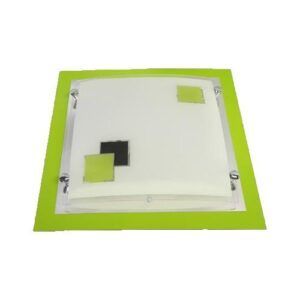 Plafón Infantil Cuadrados Verde