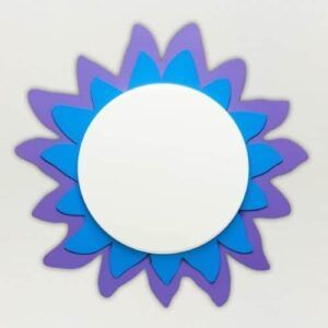Plafón Infantil Sol Azul
