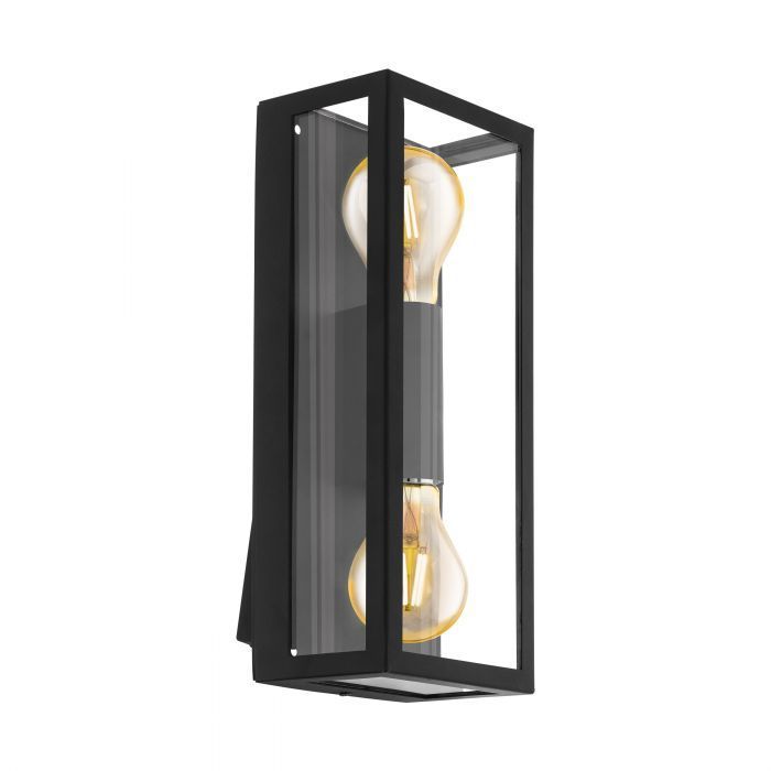 Aplique Pared Alamonte Negro 2L
