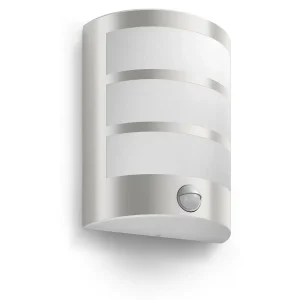 Aplique Pared Python Inox Sensor Ultra Eficiente 2700ºk Philips