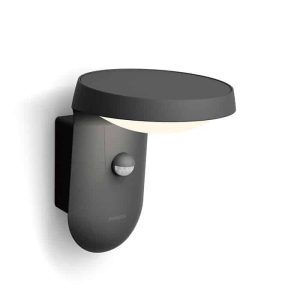 Aplique Pared Tyla Sensor Antracita 2700ºK Philips