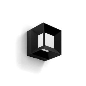 Aplique Pared Parterre Negro Philips