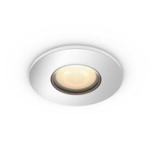 Empotrable Adore Philips HUE White Ambiance Aluminio PACK 1L IP44 Zigbee & BT