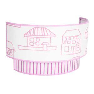 Aplique Infantil Dibujos Rosa