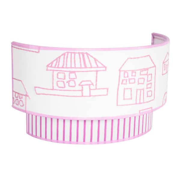Aplique Infantil Dibujos Rosa