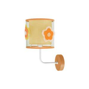 Aplique Infantil Flor Naranja