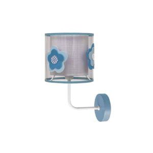 Aplique Infantil Flor Azul