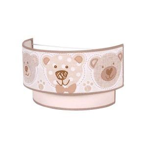 Aplique Infantil Panda Beige