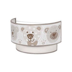 Aplique Infantil Panda Azul