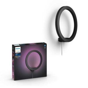 Sana HUE Aplique Negro Philips Zigbee & BT