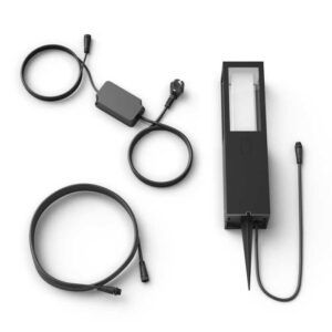 Philips HUE Impress Baliza Pincho Kit Inicio Negro White & Color Zigbee & BT