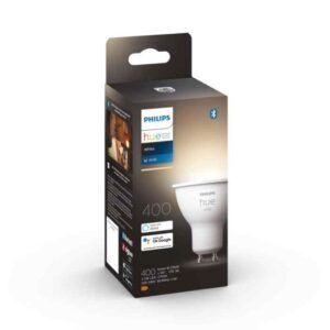 Bombilla Philips HUE White GU10 Pack Individual Zigbee & BT