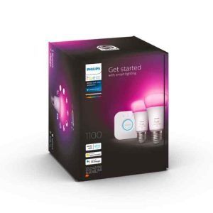 Kit E27 HUE Philips Paquete de Inicio W&C Zigbee & BT