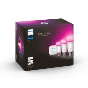 Kit E27 HUE Philips Paquete de Inicio Plus W&C Zigbee & BT