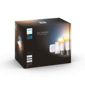 Philips HUE White Kit Ambiance Paquete de Inicio E27 Zigbee & BT