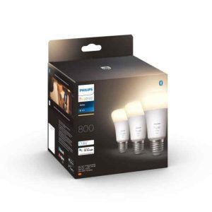 Bombilla Philips HUE White Pack Triple E27 800lm Zigbee & BT