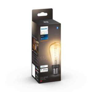 Bombilla Philips HUE Vintage White Pack Individual ST64 Zigbee & BT
