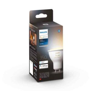 Bombilla Philips HUE White Ambiance GU10 Pack Individual Zigbee & BT
