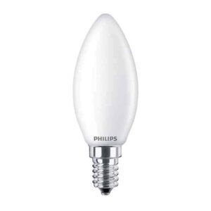 Bombilla Vela Mate LED 470LM E14 (Cálida) Philips