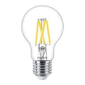 Bombilla Estándar Regulable Clara LED 470LM E27 (Cálida) Philips
