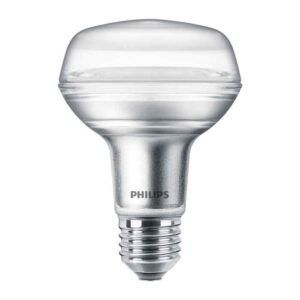 Bombilla Reflectora R-80 LED 345LM E27 Philips (Cálida)