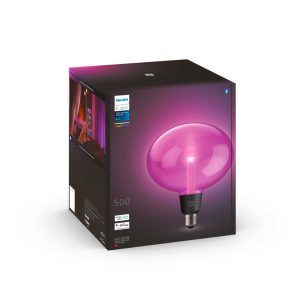Bombilla Philips HUE White&Color E27 Elipse Zigbee & BT