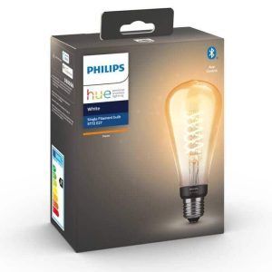 Bombilla Philips HUE Vintage White Pack Individual ST72 Zigbee & BT