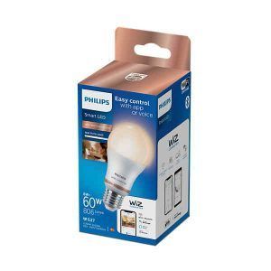 Bombilla Philips Smart Led Ambiance Estándar A60 E27 Pack Individual Wifi Con tecnología SpaceSense