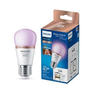 Bombilla Philips Smart Led Color Esférica E27 Pack Individual Wifi Con tecnología SpaceSense