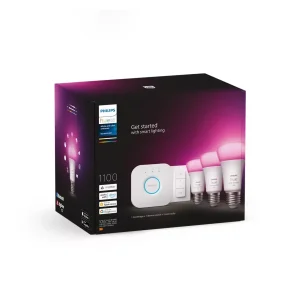 Kit E27 HUE Philips Paquete de Inicio Plus + Dimmer W&C Zigbee & BT