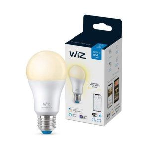 Bombilla WiZ White Estándar A60 E27 Pack Individual Philips Wifi Con tecnología SpaceSense